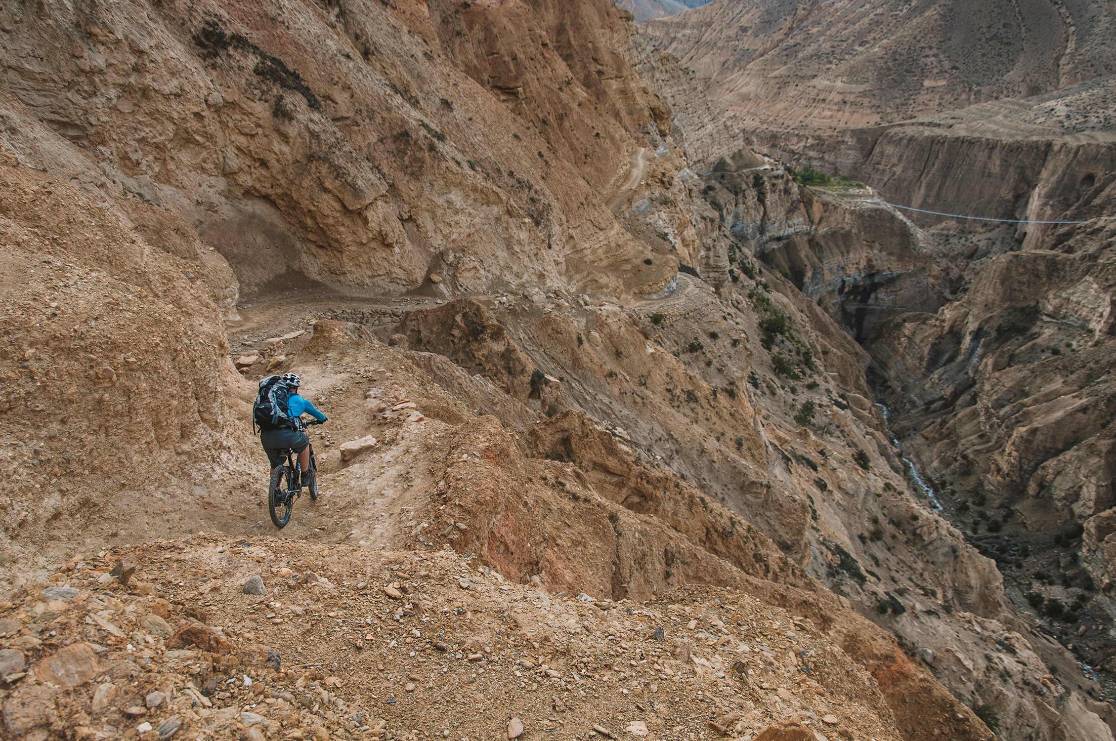 Biken in Nepal - Mustang